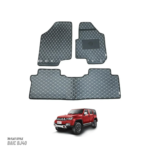 FLOOR MAT FLAT 7D STYLE FOR BAIC BJ40 - ndestore.com
