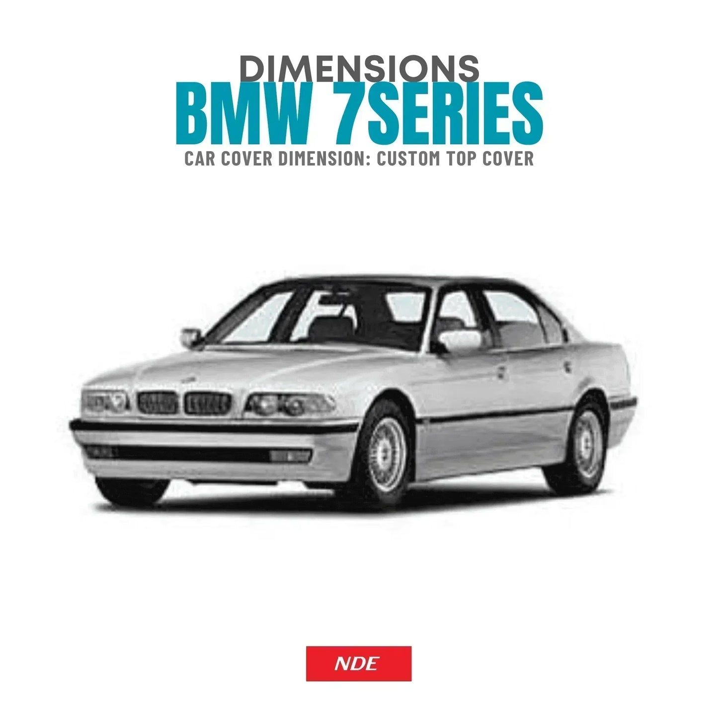 MICROFIBER CAR TOP COVER FOR BMW 7 SERIES - ndestore.com