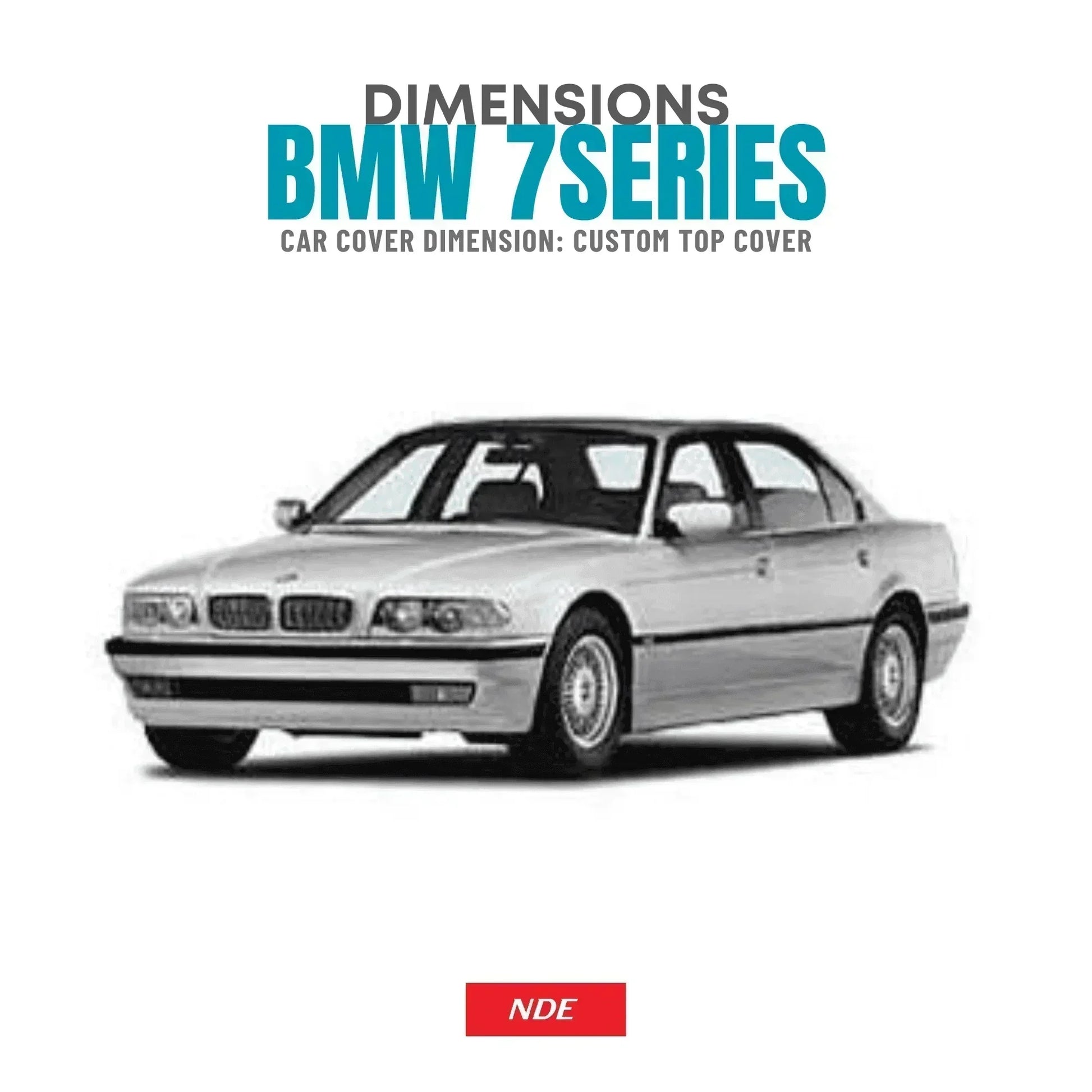 MICROFIBER CAR TOP COVER FOR BMW 7 SERIES - ndestore.com