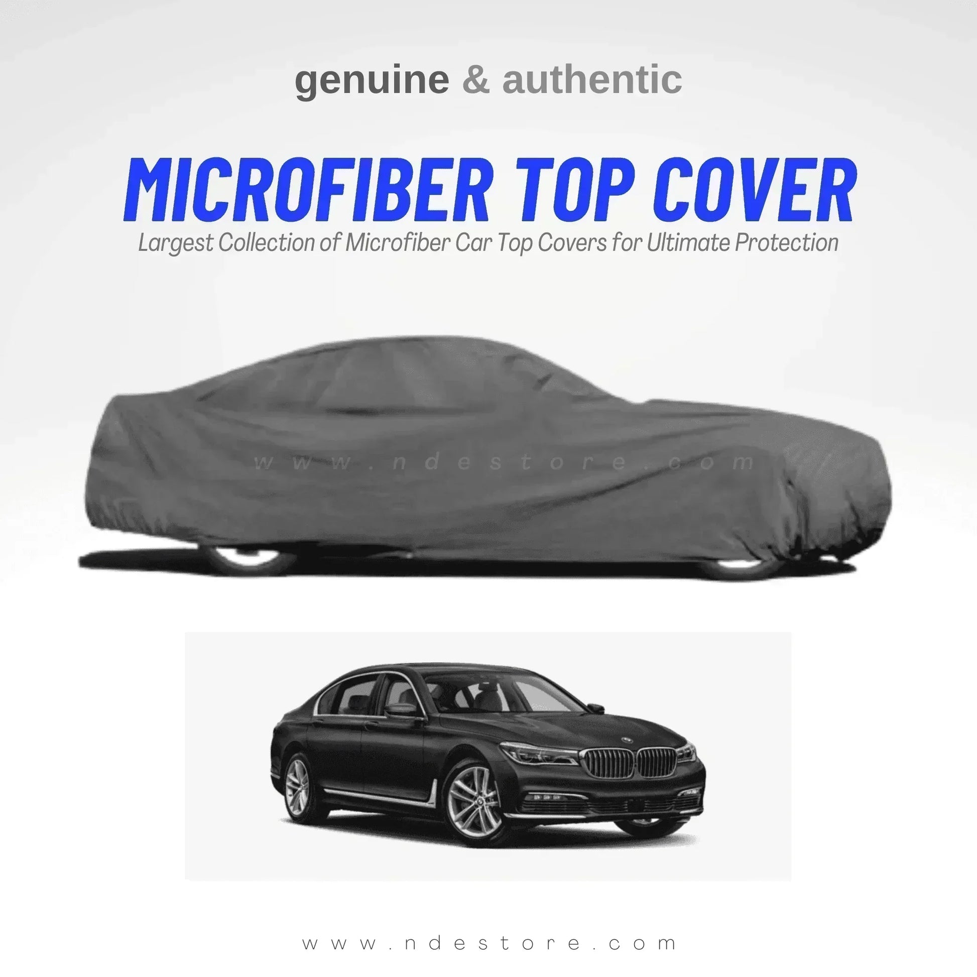 TOP COVER MICROFIBER FOR BMW 7 SERIES - ndestore.com