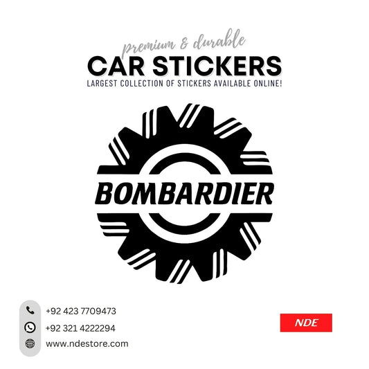 STICKER BOMBARDIER - ndestore.com