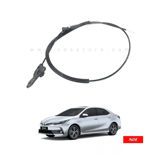 CABLE ASSY HOOD LOCK OPENER CONTROL FOR TOYOTA COROLLA (2008-2020) - ndestore.com