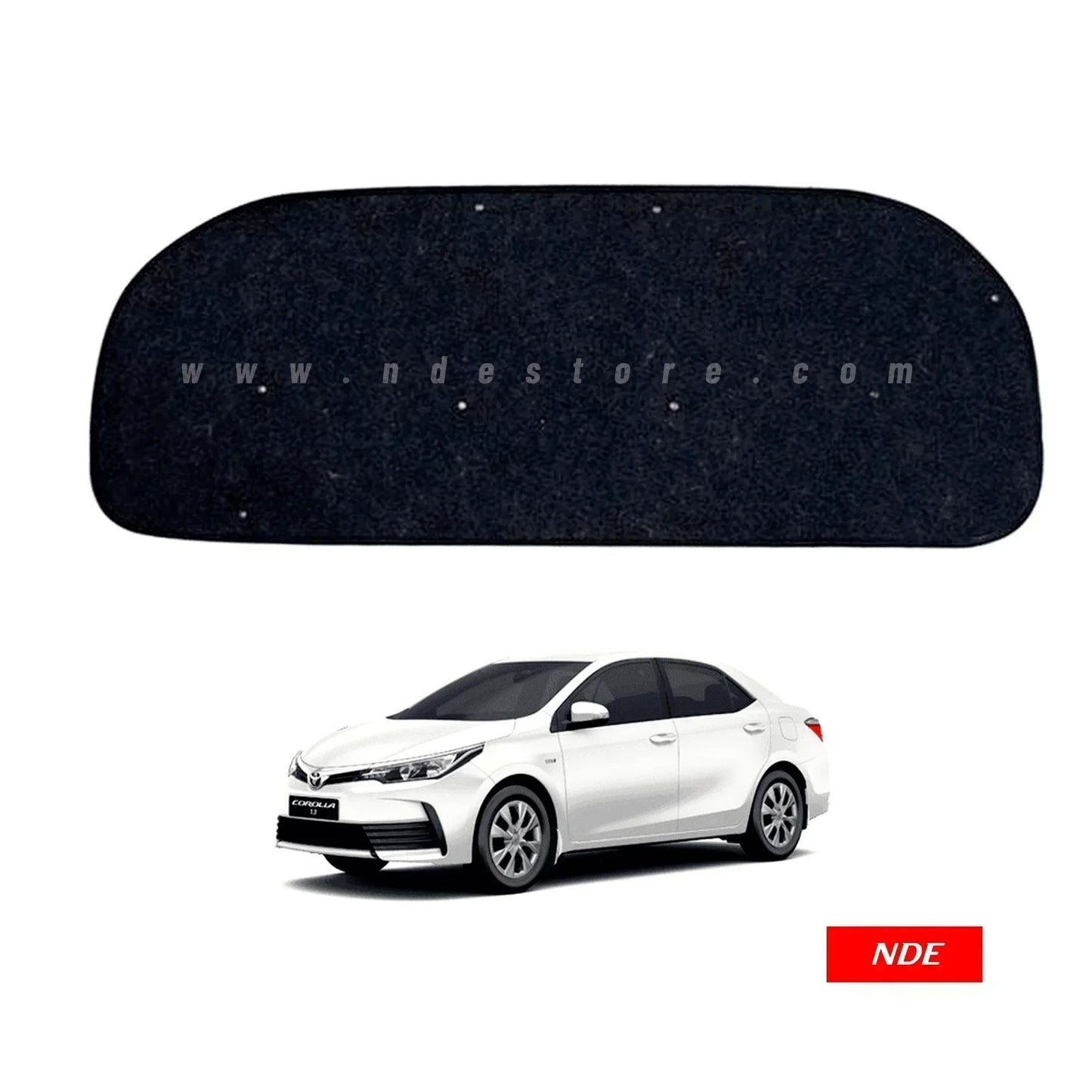 BONNET INSULATOR COVER FOR TOYOTA COROLLA (2002-2021) - ndestore.com