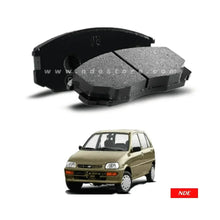 BRAKE DISC PAD SET FRONT DOT OE FOR DAIHATSU CUORE - ndestore.com