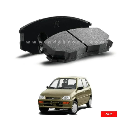 BRAKE DISC PAD SET FRONT DOT OE FOR DAIHATSU CUORE - ndestore.com