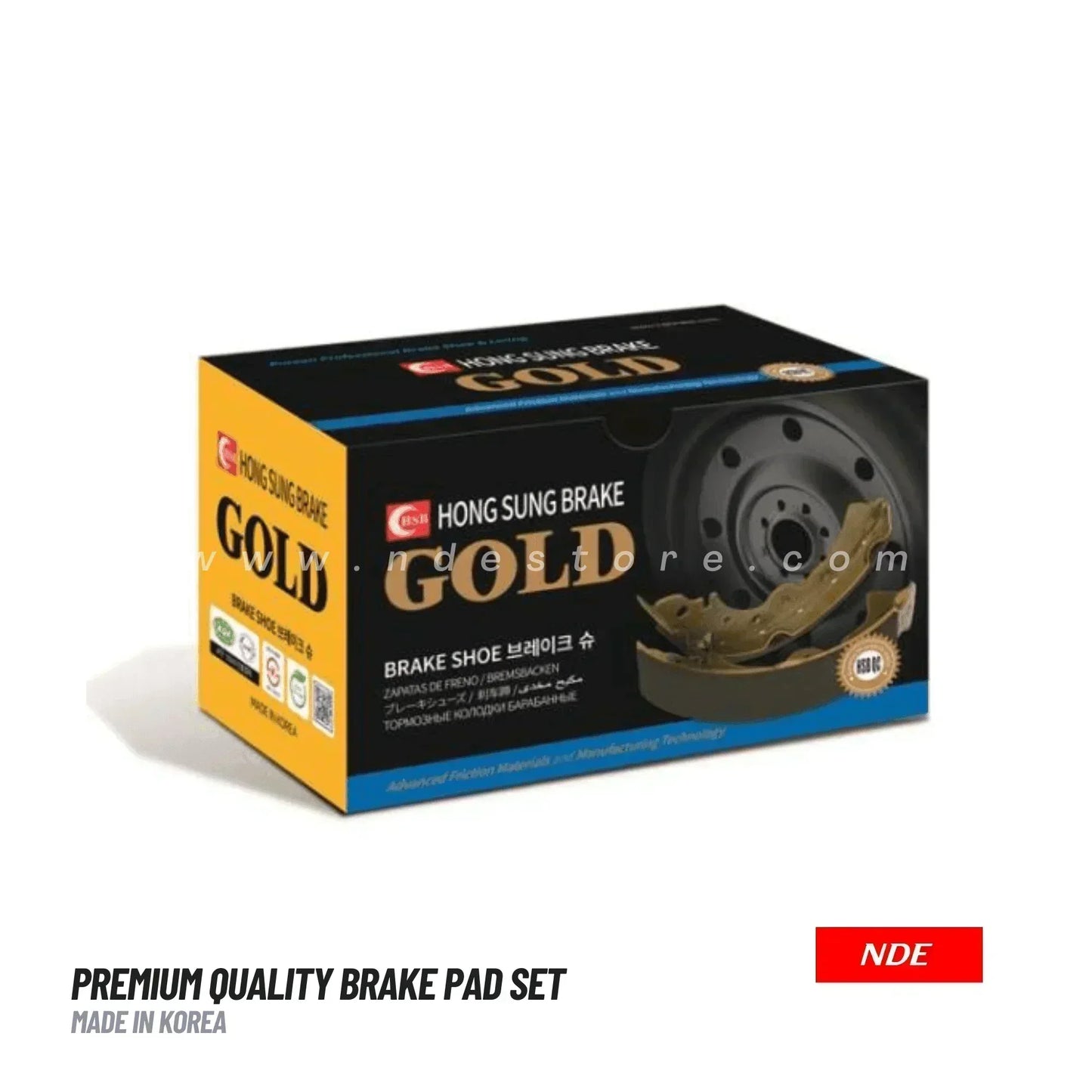 BRAKE DISC PAD SET FRONT KOREA FOR KIA STONIC - ndestore.com