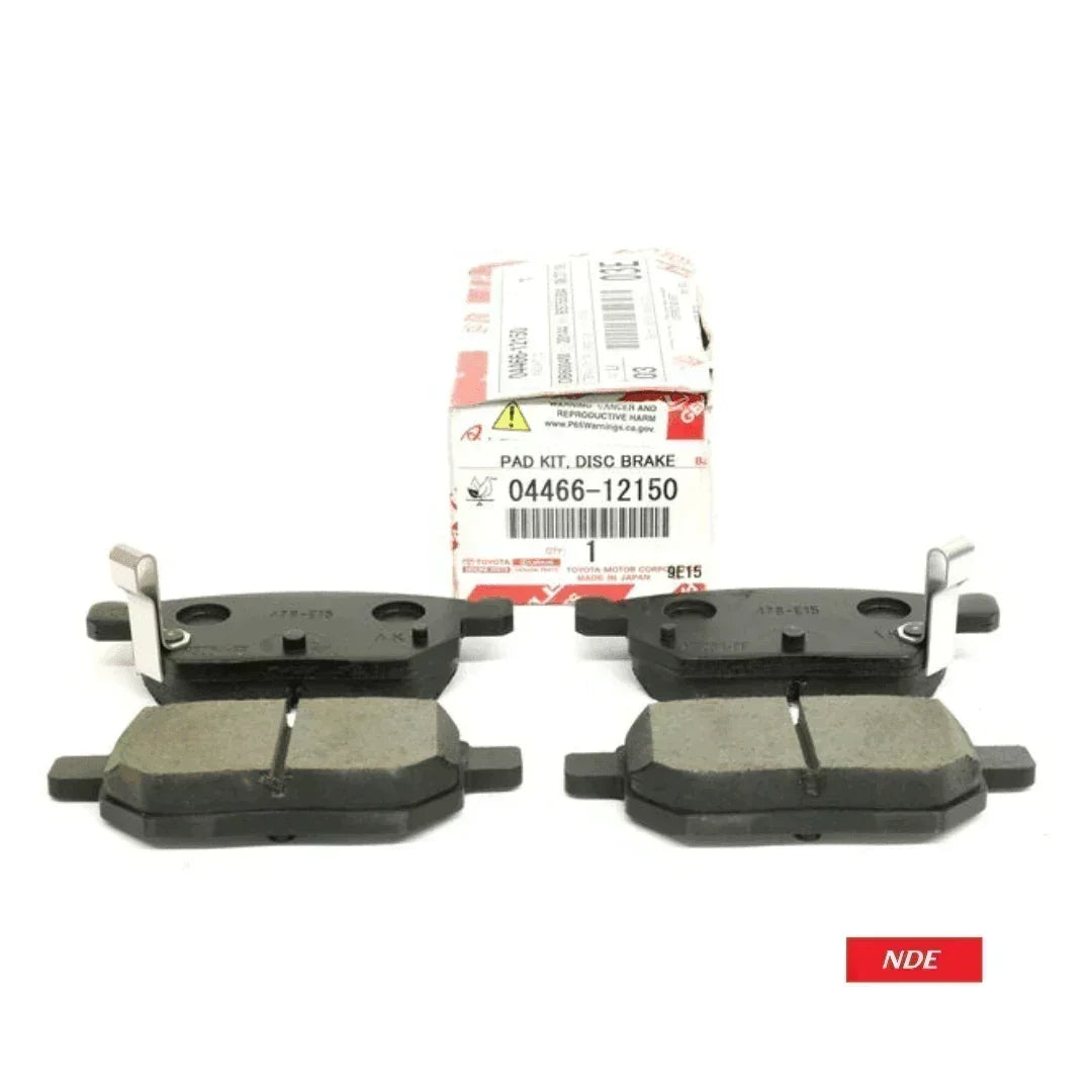 BRAKE DISC PAD SET REAR GENUINE FOR TOYOTA ALTIS - ndestore.com