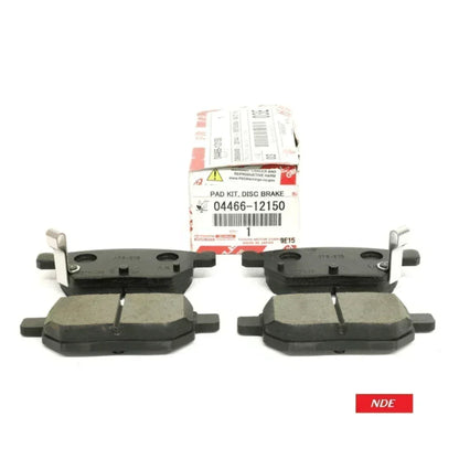 BRAKE DISC PAD SET REAR GENUINE FOR TOYOTA ALTIS - ndestore.com