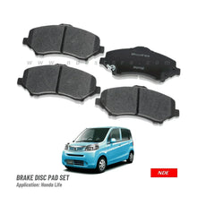 BRAKE DISC PAD SET FRONT DOT OE FOR HONDA LIFE - ndestore.com