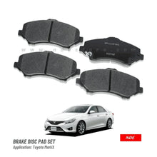 BRAKE DISC PAD SET FRONT DOT OE FOR TOYOTA MARK X (2004-2015) - ndestore.com