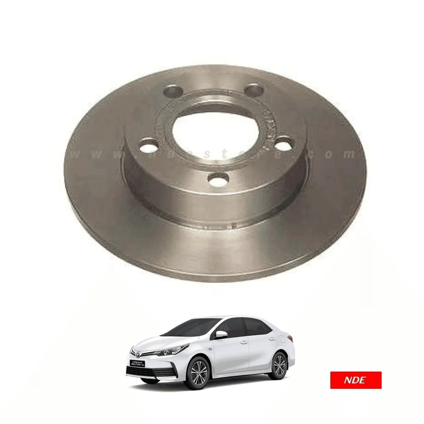 BRAKE, WHEEL BRAKE ROTOR REAR FOR TOYOTA COROLLA (2008-2025) (OEM) - ndestore.com