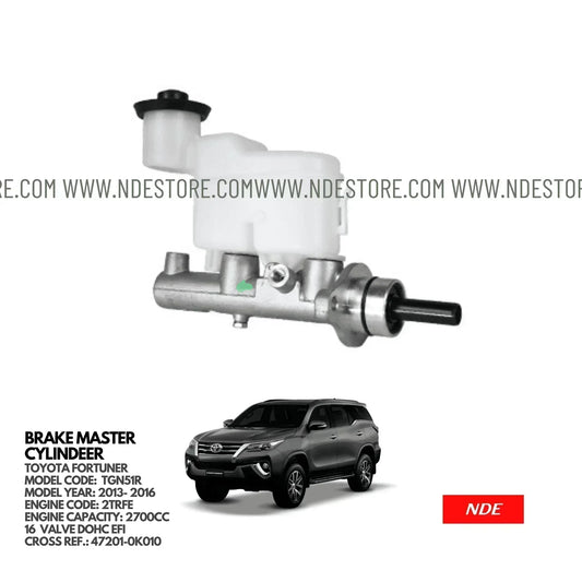 BRAKE MASTER CYLINDER FOR TOYOTA FORTUNER (2013-2016) - ndestore.com