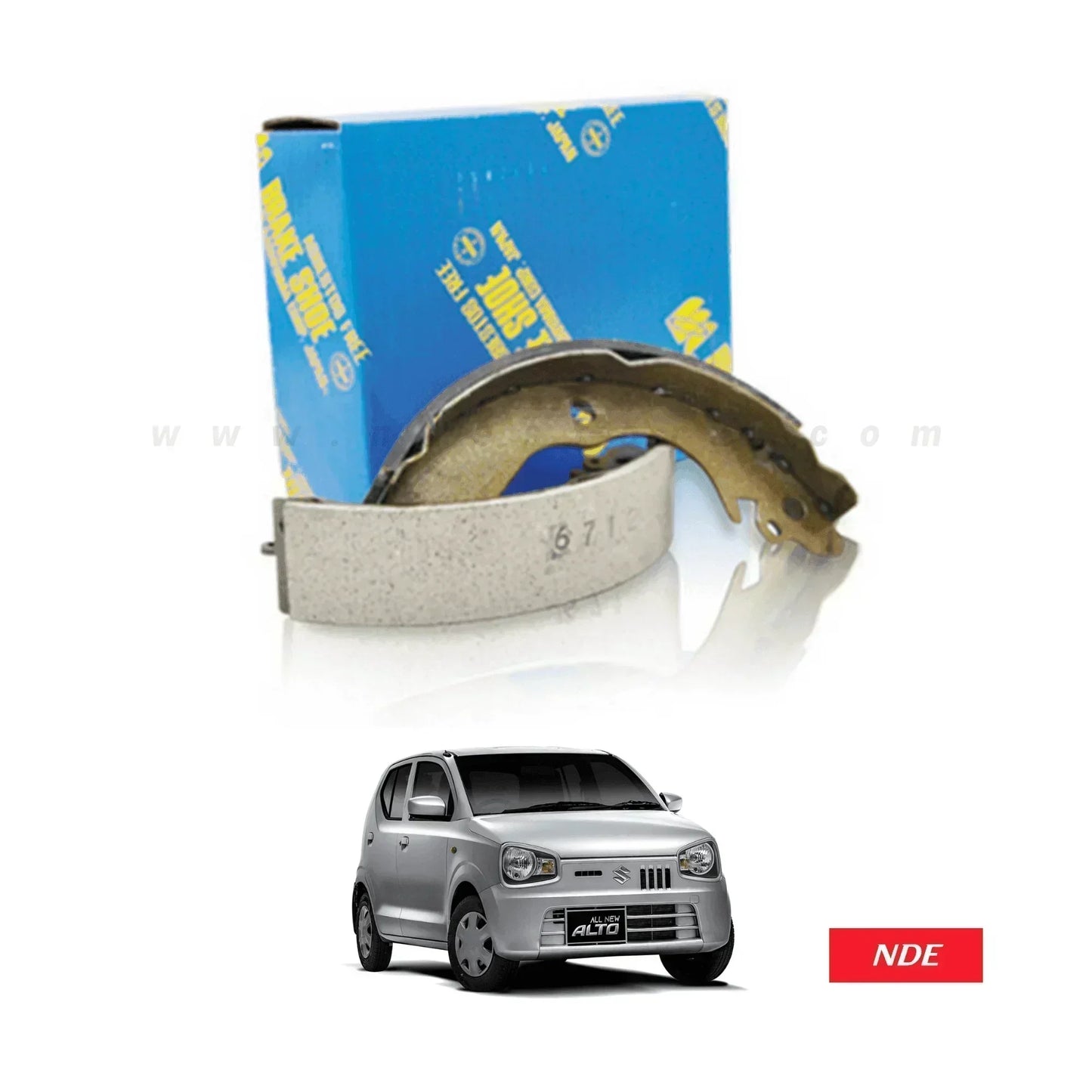 BRAKE SHOE KIT REAR MK JAPAN FOR SUZUKI ALTO (2018-2025) - ndestore.com