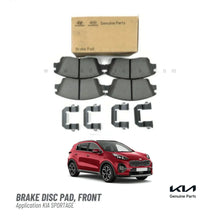 BRAKE DISC PAD SET FRONT GENUINE FOR KIA SPORTAGE - ndestore.com