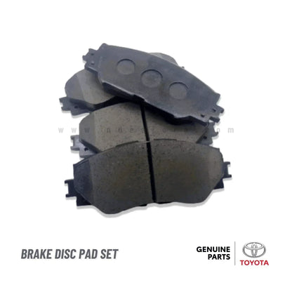 BRAKE DISC PAD SET FRONT GENUINE FOR TOYOTA GRANDE (M/T) - ndestore.com
