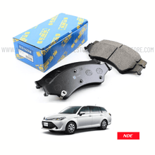 BRAKE DISC PAD SET FRONT MK JAPAN FOR TOYOTA FIELDER - ndestore.com