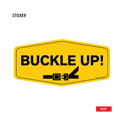 STICKER, BUCKLE UP - ndestore.com