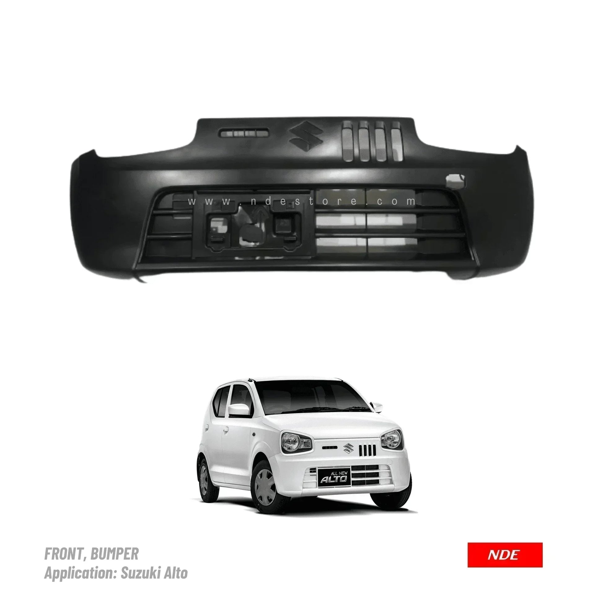 BUMPER, FRONT FOR SUZUKI ALTO (2018-2025) - ndestore.com