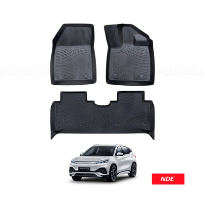 FLOOR MAT SET TPE FOR BYD ATTO 3