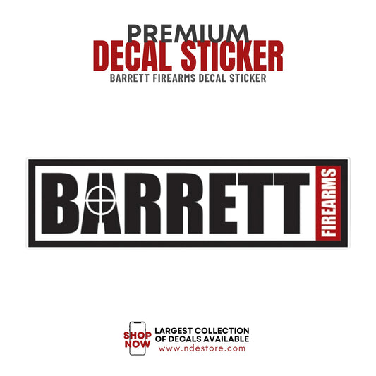 STICKER DECAL BARRETT