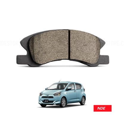 BRAKE DISC PAD SET FRONT FOR DAIHATSU MIRA e:S