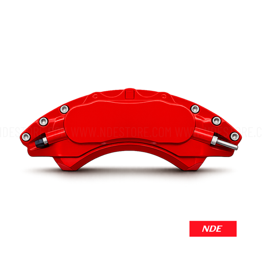 DISC BRAKE CALIPER COVER SET RED
