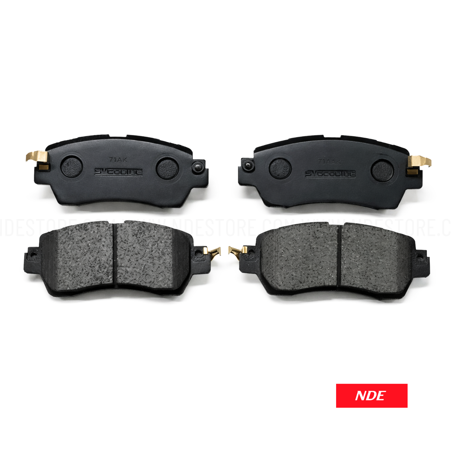 BRAKE DISC PAD SET FRONT FOR DAIHATSU MIRA e:S (LA350S)