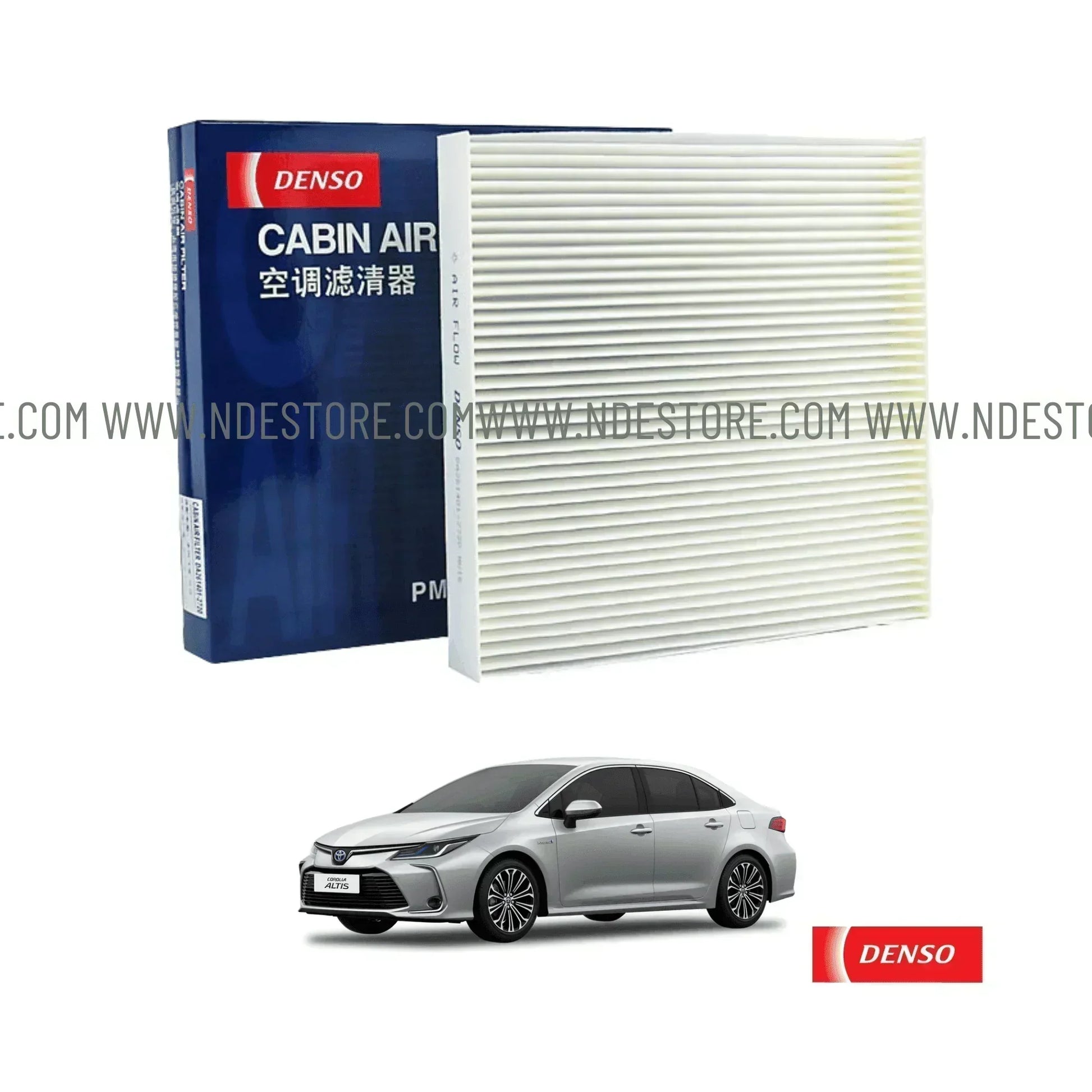 ESSENTIAL FILTER PACK DENSO FOR TOYOTA COROLLA, ALTIS, GRANDE, ALTIS X, GRANDE X - ndestore.com