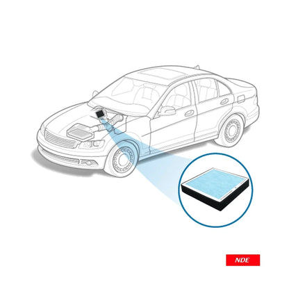 CABIN AC FILTER GENUINE FOR TOYOTA FORTUNER - ndestore.com