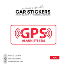 STICKER CAR ALARM SYSTEM STICKERS (SKU O6778) - ndestore.com