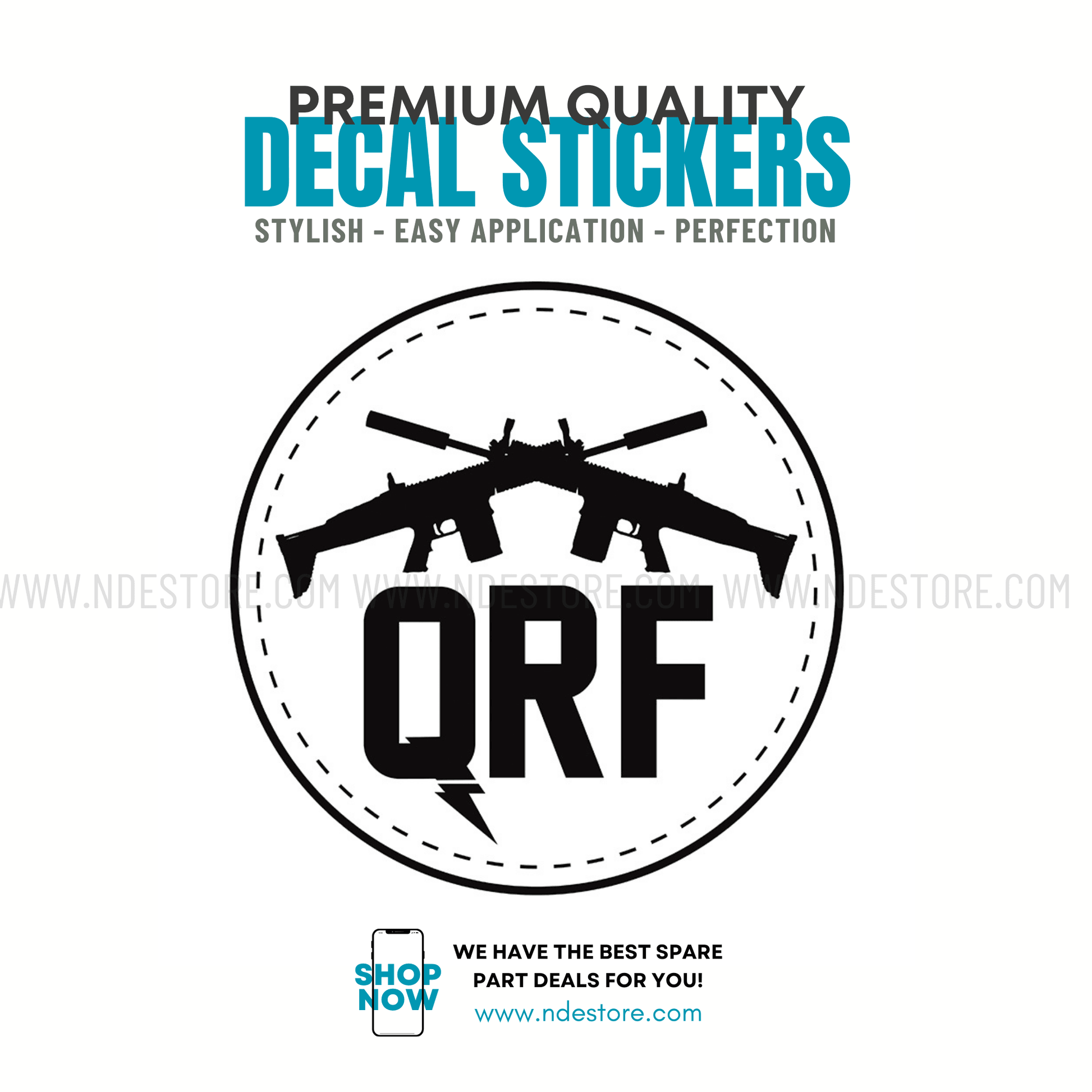 STICKER QRF - ndestore.com