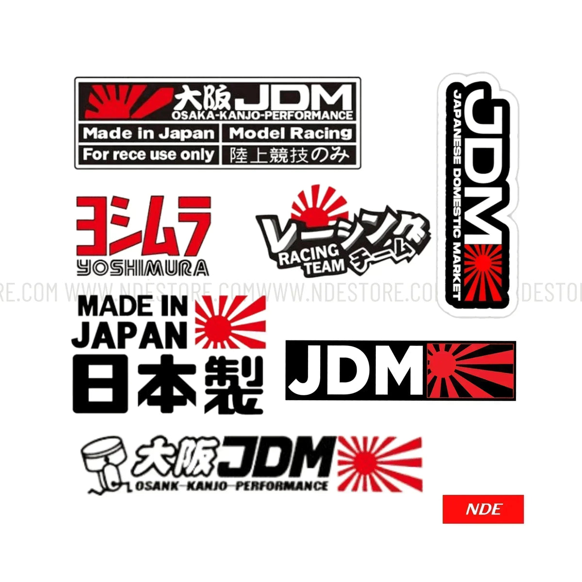 STICKER DECAL JDM SERIES 7 – ndestore.com