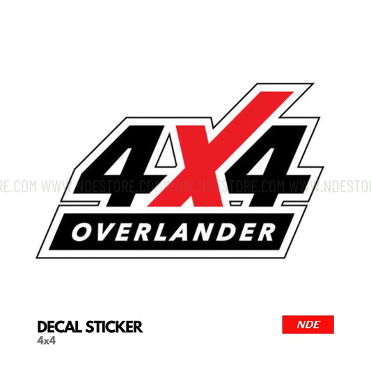 STICKER 4x4 OVERLANDER (D30) - ndestore.com