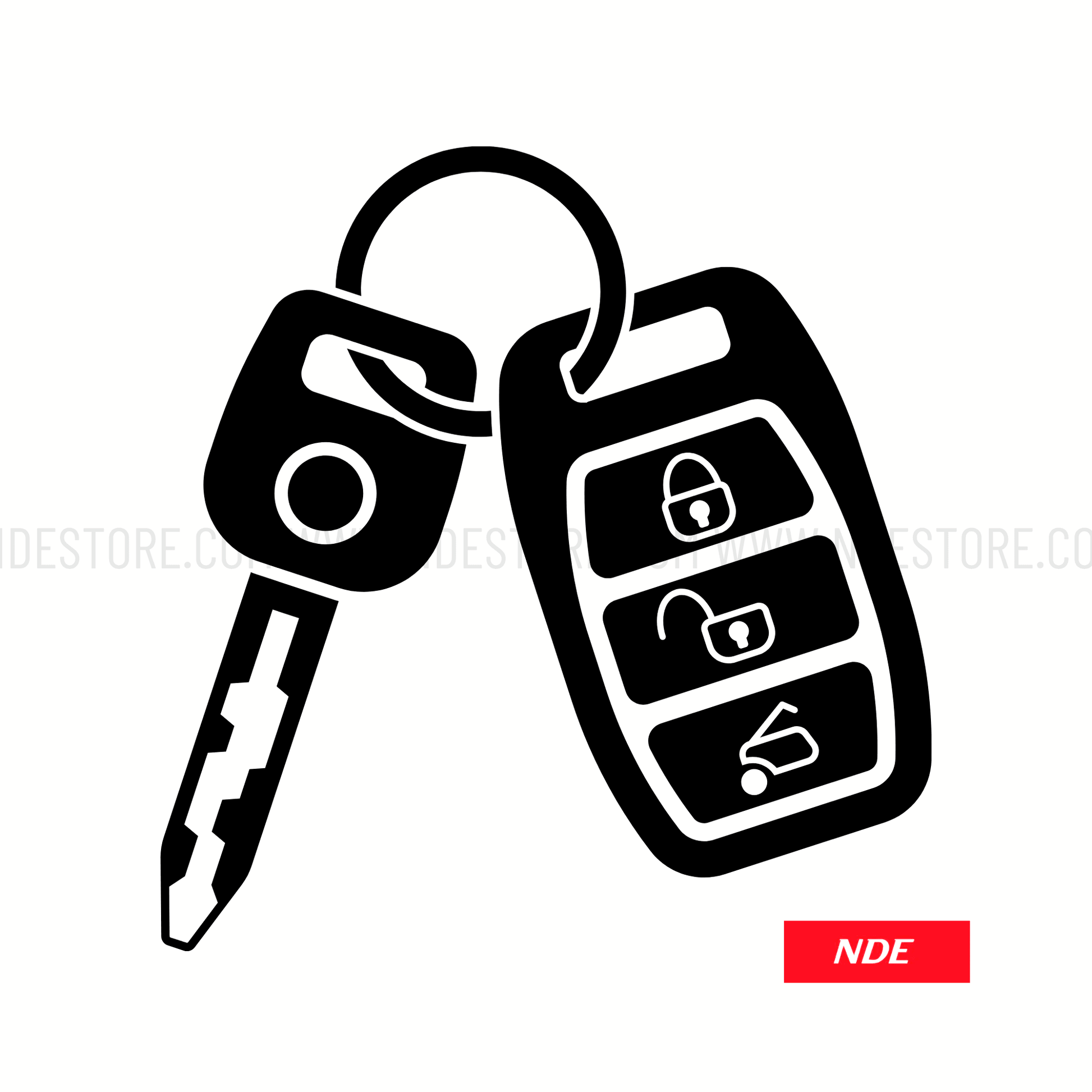 STICKER REMOTE KEY CHAIN - ndestore.com