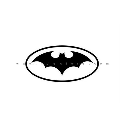 STICKER, BAT LOGO SKU:8010 - ndestore.com