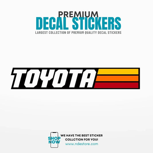STICKER TOYOTA - ndestore.com