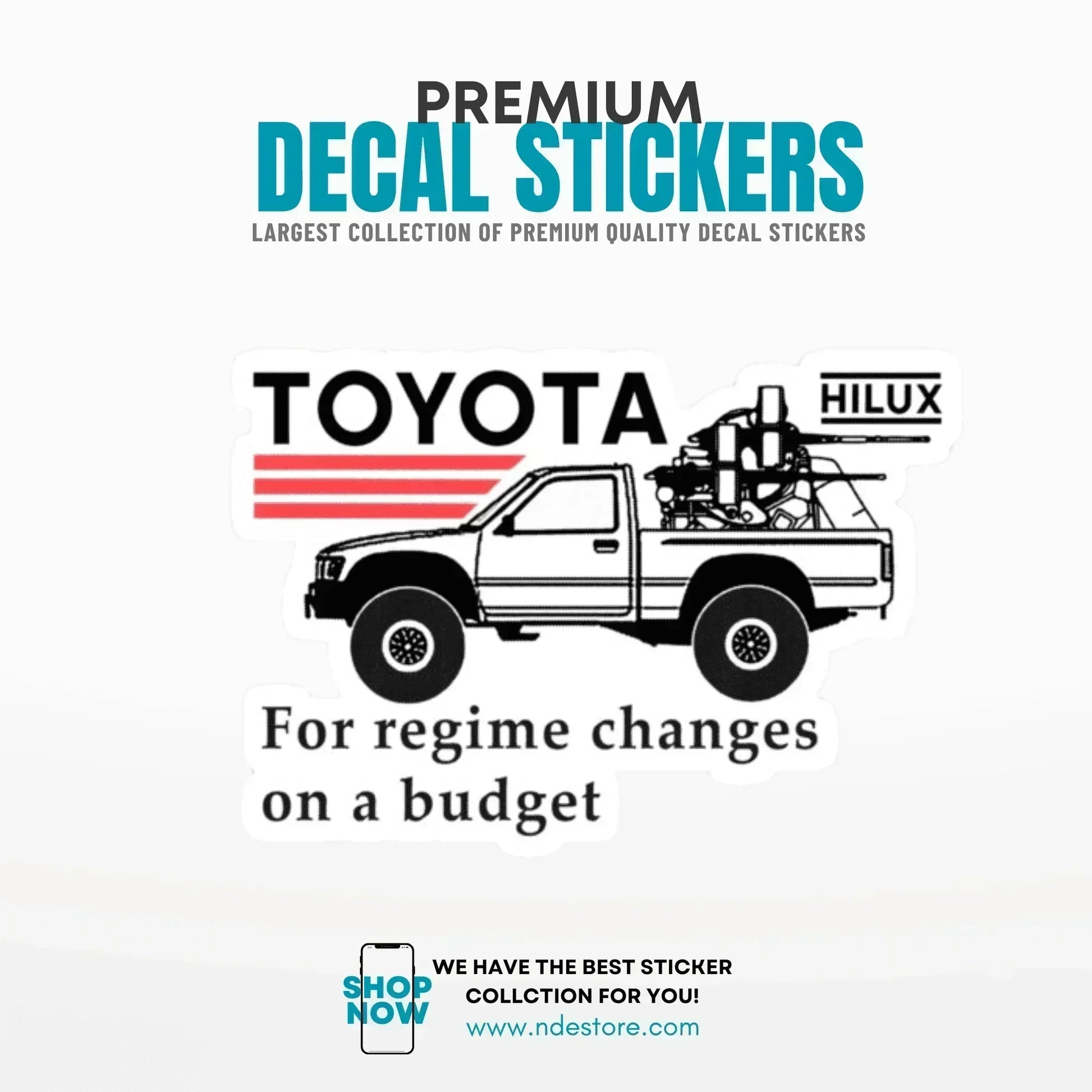 STICKER TOYOTA HILUX - ndestore.com