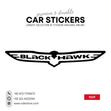 STICKER BLACK HAWK - ndestore.com