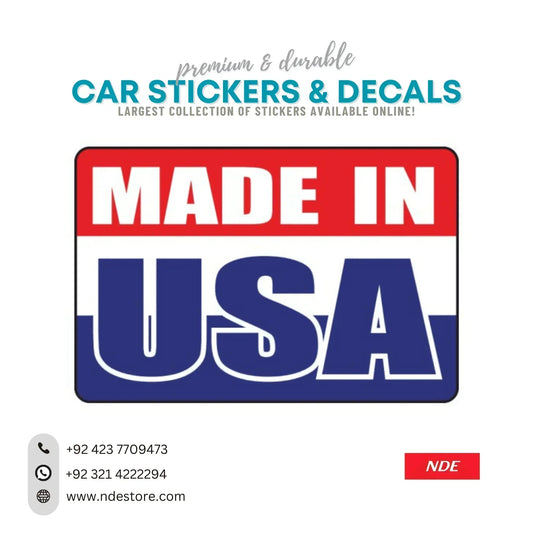 STICKER MADE IN USA - ndestore.com