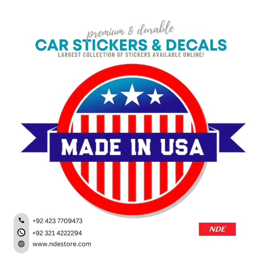 STICKER MADE IN USA - ndestore.com