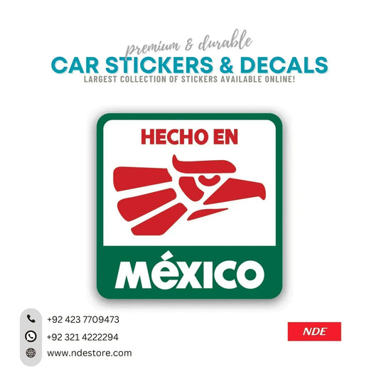 STICKER HECHO EN MEXICO - ndestore.com