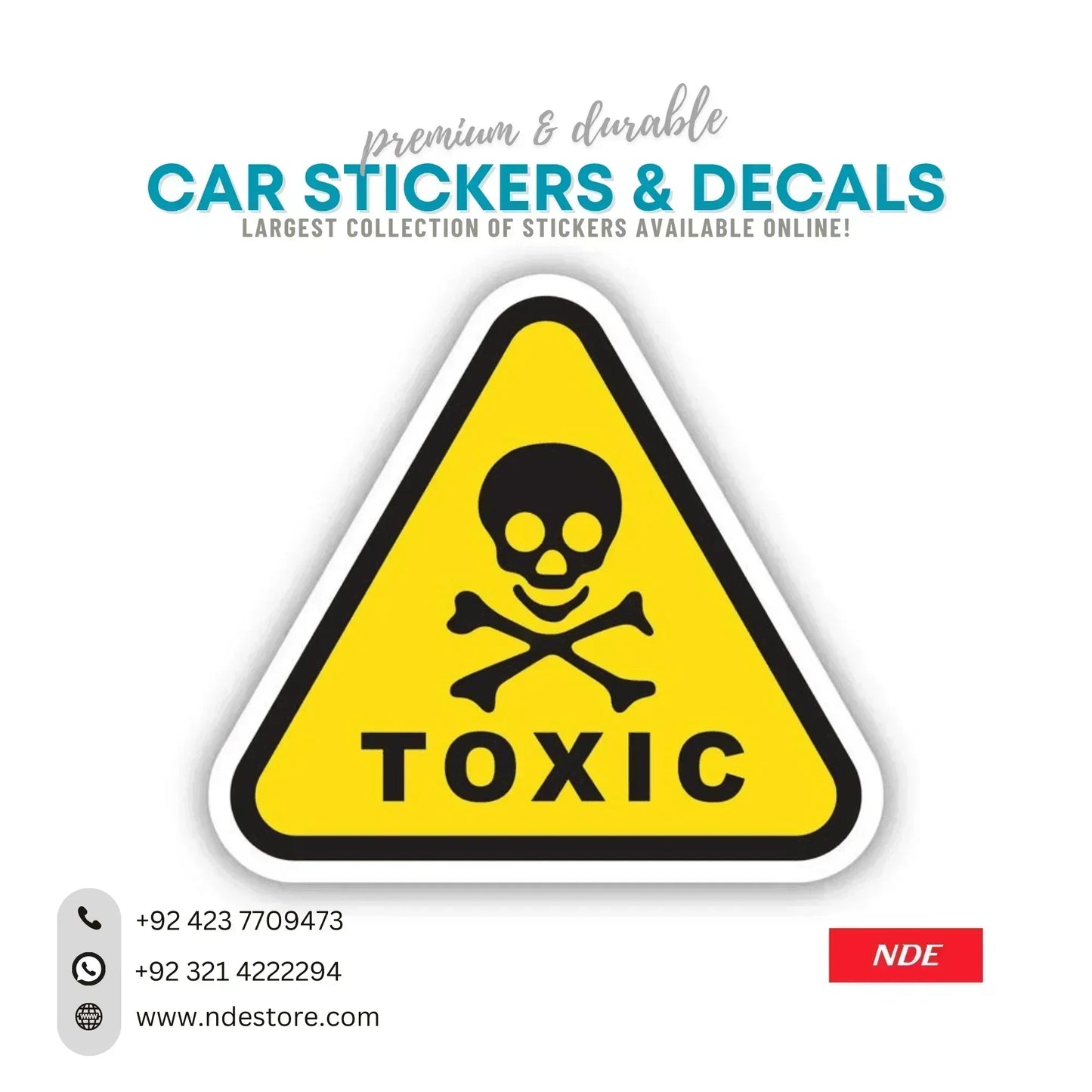 STICKER TOXIC - ndestore.com