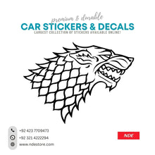 STICKER WOLF (HOUSE OF STARK) - ndestore.com