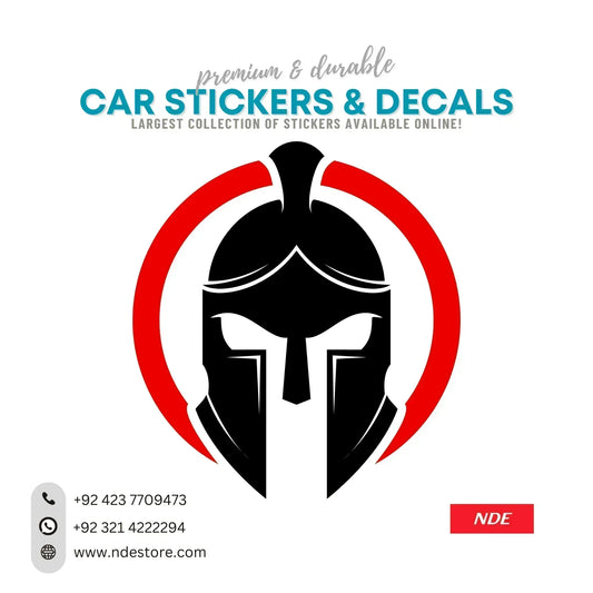 STICKER KNIGHT (RED & BLACK) - ndestore.com