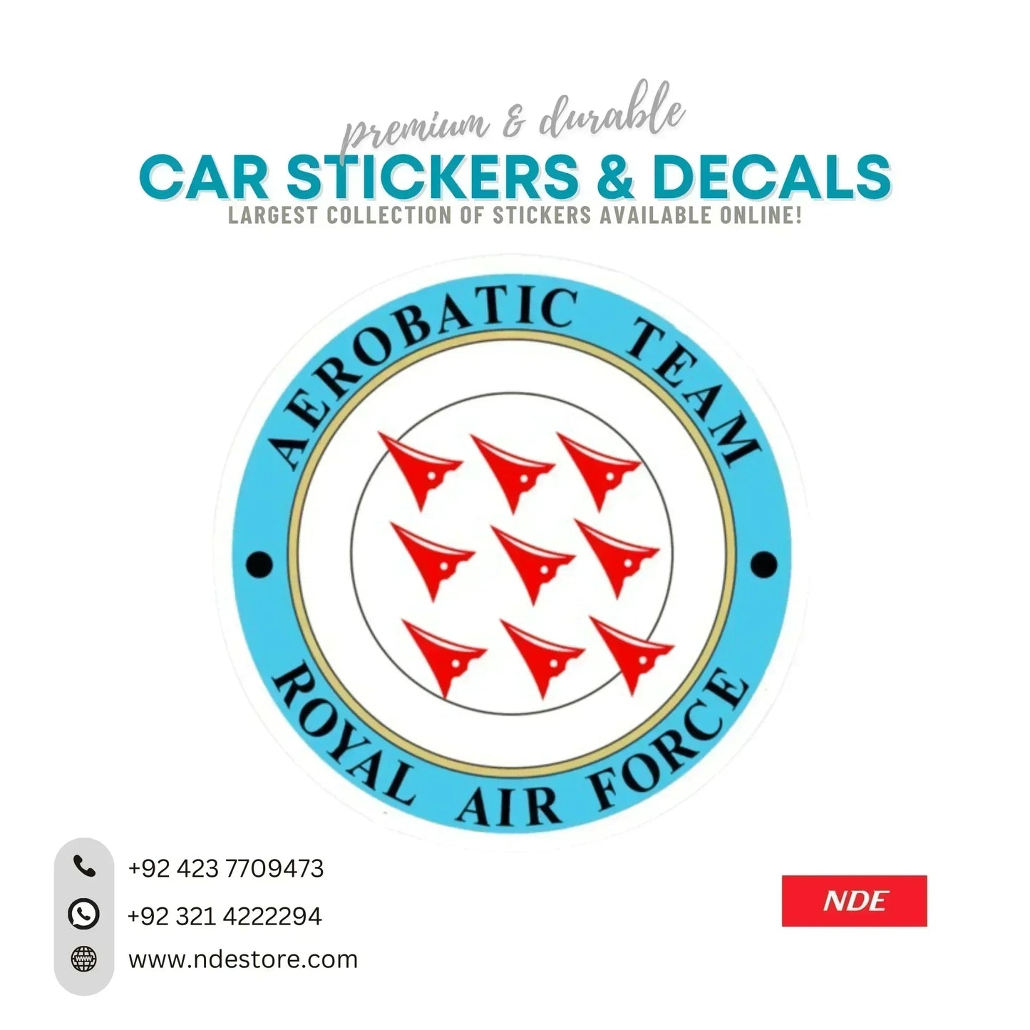 STICKER ROYAL AIR FORCE - ndestore.com