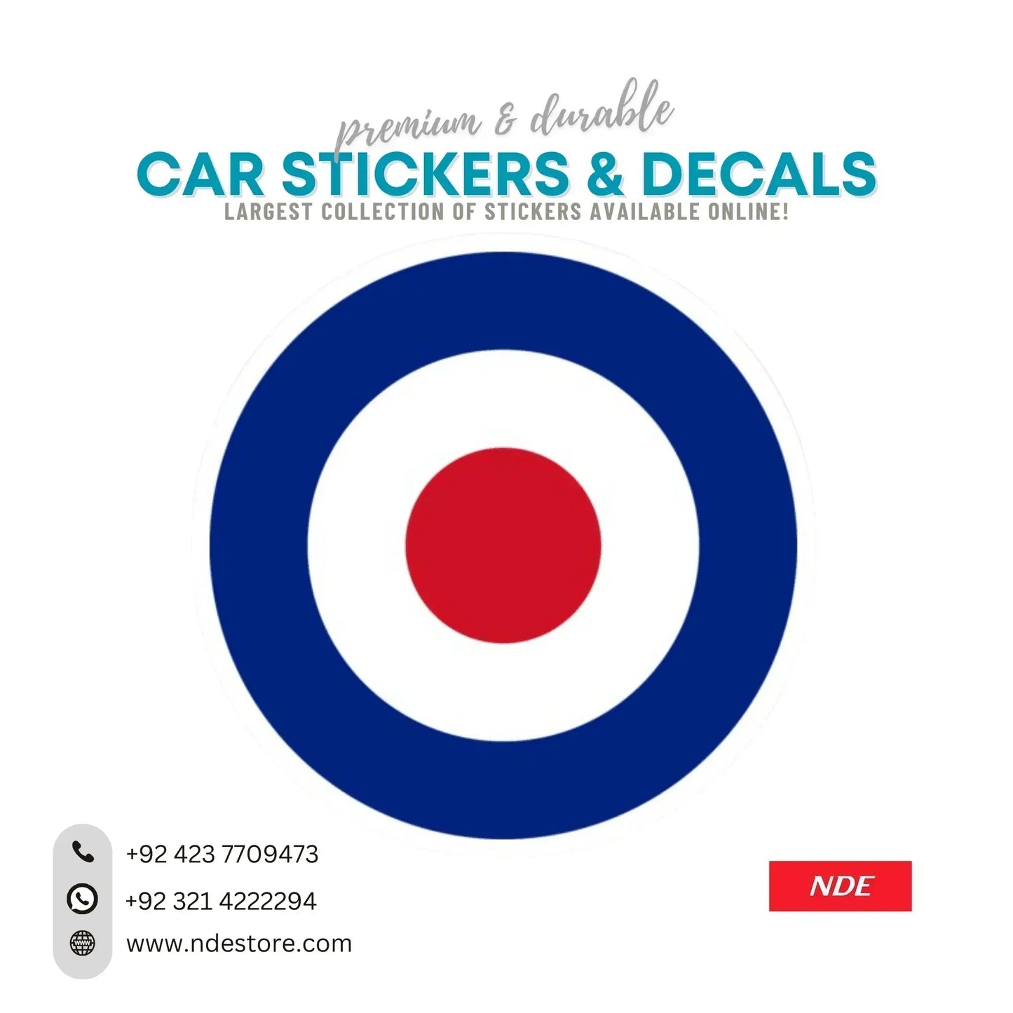 STICKER ROYAL AIR FORCE LOGO - ndestore.com