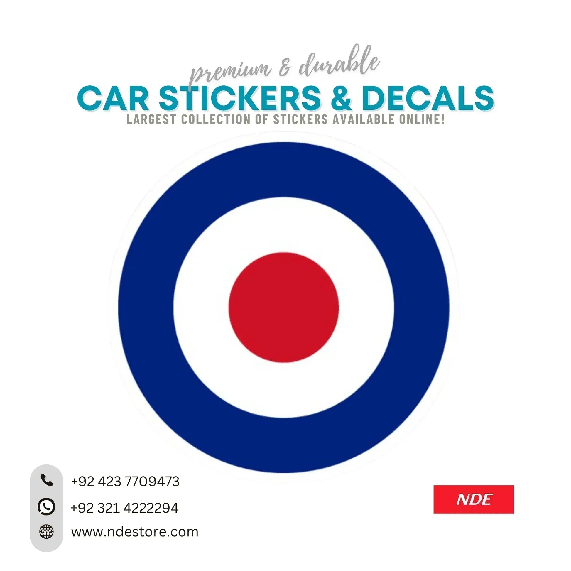 STICKER ROYAL AIR FORCE LOGO - ndestore.com