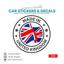 STICKER MADE IN UNITED KINGDOM - ndestore.com