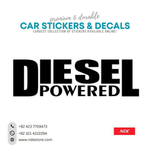 STICKER DIESEL POWERED JDM STYLE - ndestore.com