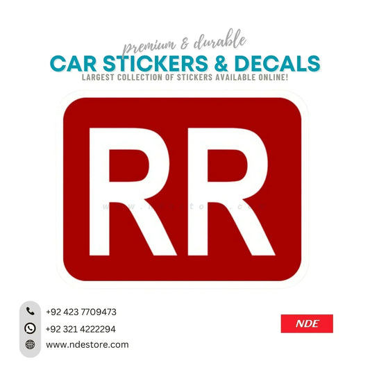STICKER RR - ndestore.com